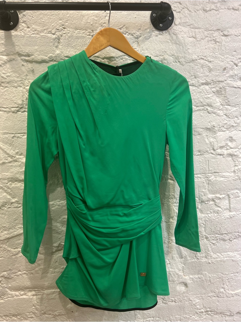 Cavalli Class green blouse